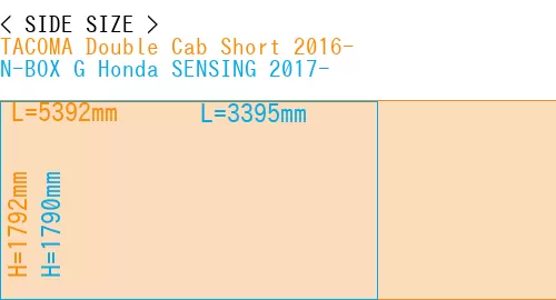 #TACOMA Double Cab Short 2016- + N-BOX G Honda SENSING 2017-